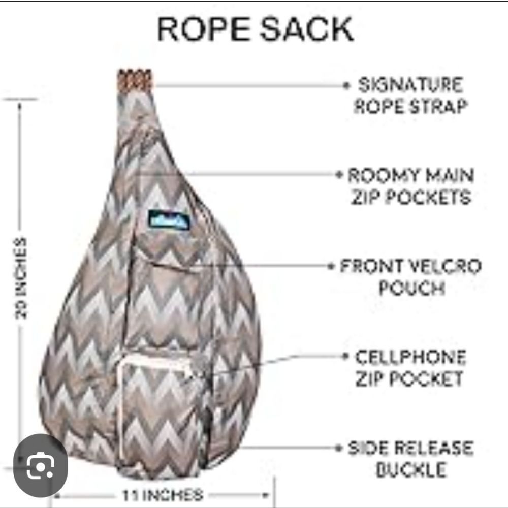 Kavu LG Rope Slingsac Nylon Bag - Picture 2 of 12